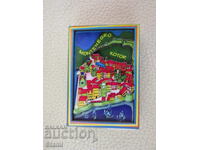 Magnet autentic-chibrit din Muntenegru, serie