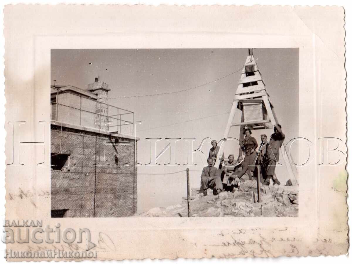 1938 СТАРА СНИМКА РИЛА НАБЛЮДАТЕЛНИЦА НА ВРЪХ МУСАЛА Е244 1938 СТАРА СНИМКА РИЛА НАБЛЮДАТЕЛНИЦА НА ВРЪХ МУСАЛА Е244