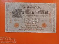 GERMANY 1000 1,000 issue 1910 RED SEAL 4
