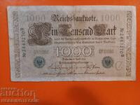 GERMANY 1000 1,000 issue 1910 GREEN PRINT 4