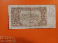 CZECHOSLOVAKIA CZECH 10 Korun issue 1953