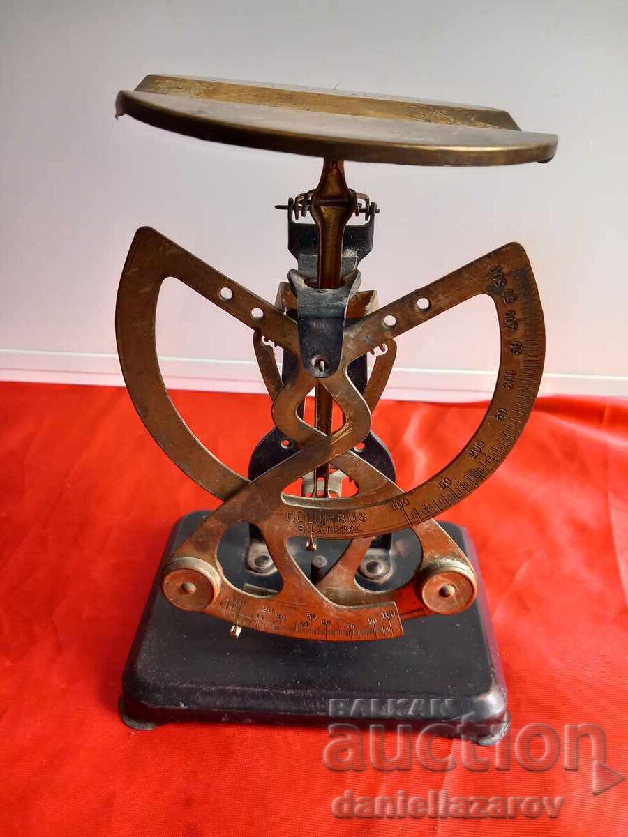1900s Old Postal Scale, Columbus Balance 1900s Old Postal Scale, Columbus Balance