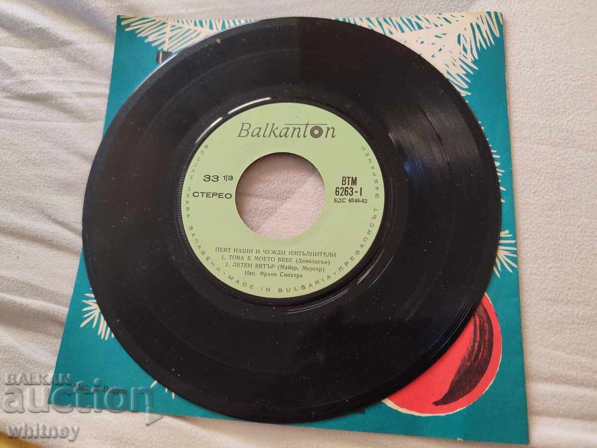 Înregistrare de gramofon cu preț 3.99 BGN | € 2.04