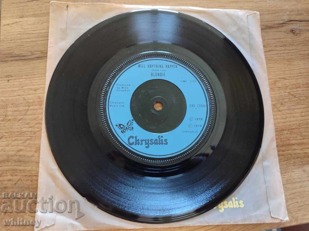 Auction  Chrysalis Gramophone Record
