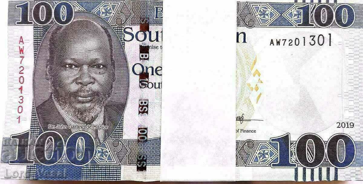Δημοπρασία Νότιο Σουδάν - 100 λίβρες 2019 - Pick- 15d UNC