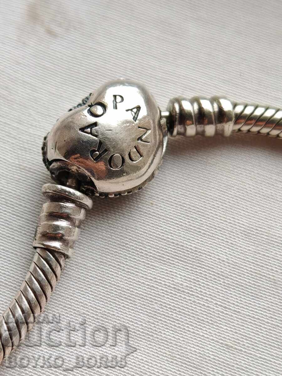 Υπέροχο Αυθεντικό Ασημένιο Βραχιόλι PANDORA Υπέροχο Αυθεντικό Ασημένιο Βραχιόλι PANDORA