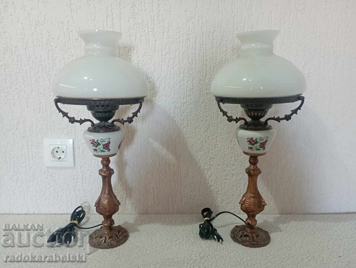 Set două lămpi antice - lampă
