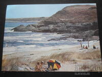 BURGAS DISTRICT. Camping "Coral", Old postcard