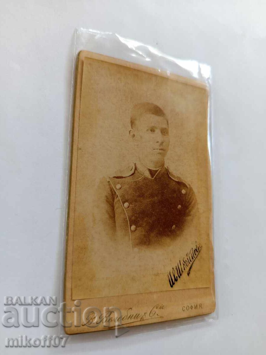 Photograph cardboard photography Junker Václav Velebný and Co