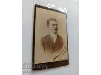 Fotografie pe carton de Václav Velebný și Cie