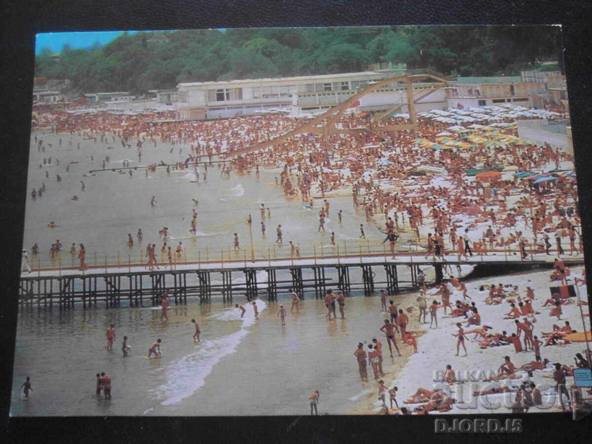 ΒΑΡΝΑ. Η παραλία, Παλιά καρτ ποστάλ ΒΑΡΝΑ. Η παραλία, Παλιά καρτ ποστάλ