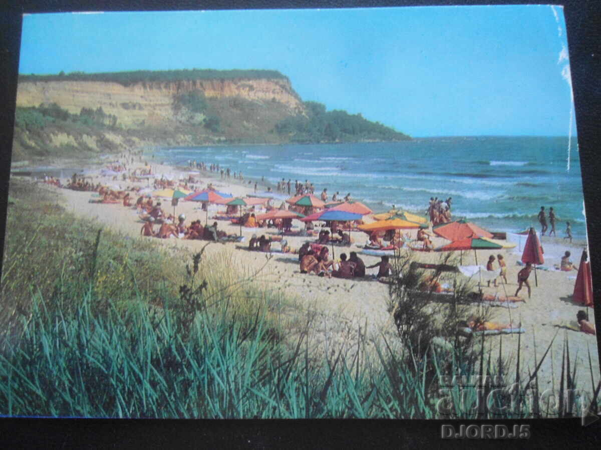 УСТИЕТО НА РЕКА КАМЧИЯ - къмпинг "Романтика", Стара картичка