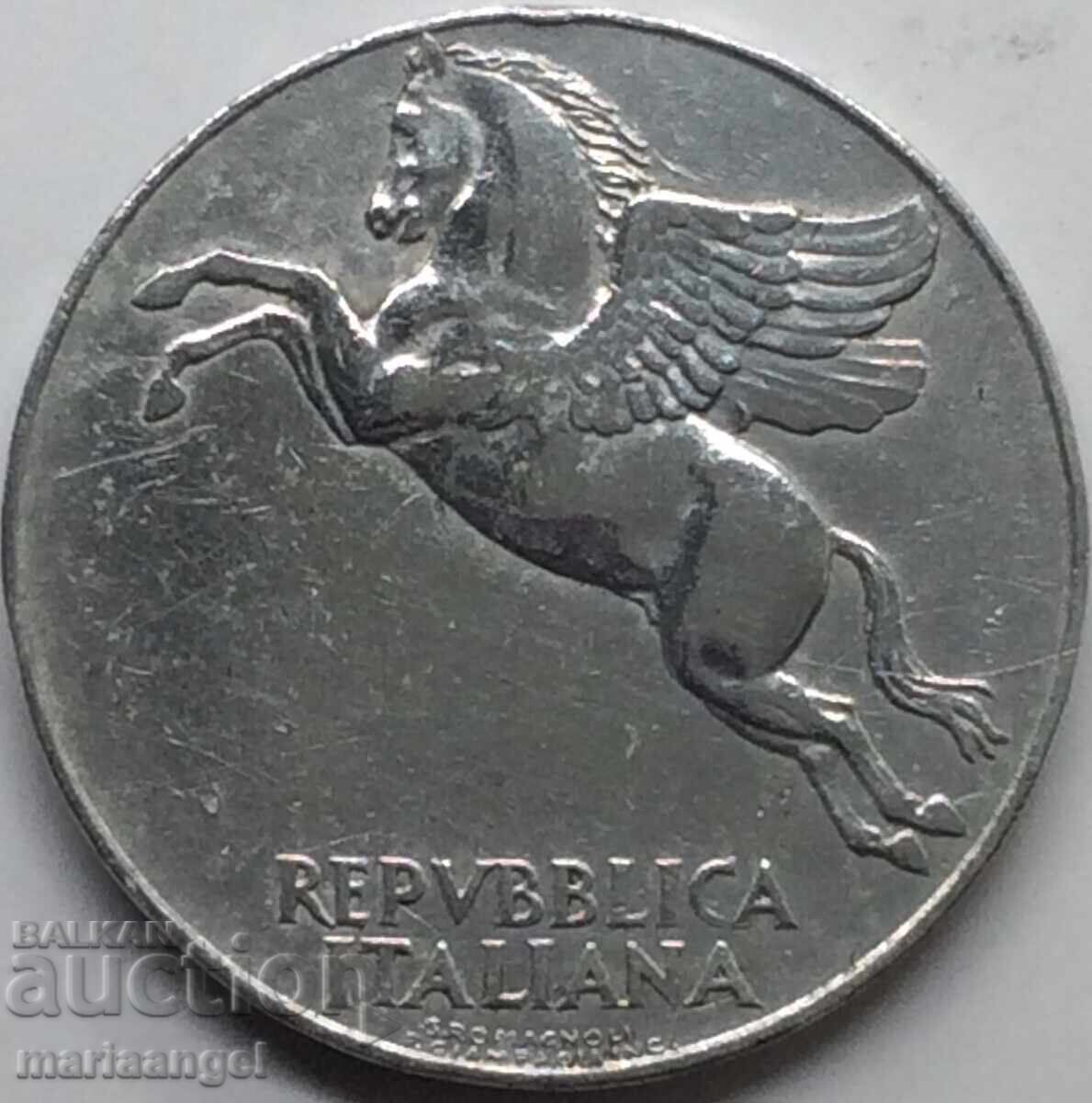 Δημοπρασία 10 Λίρες 1949 Ιταλία Πήγασος αλουμίνιο