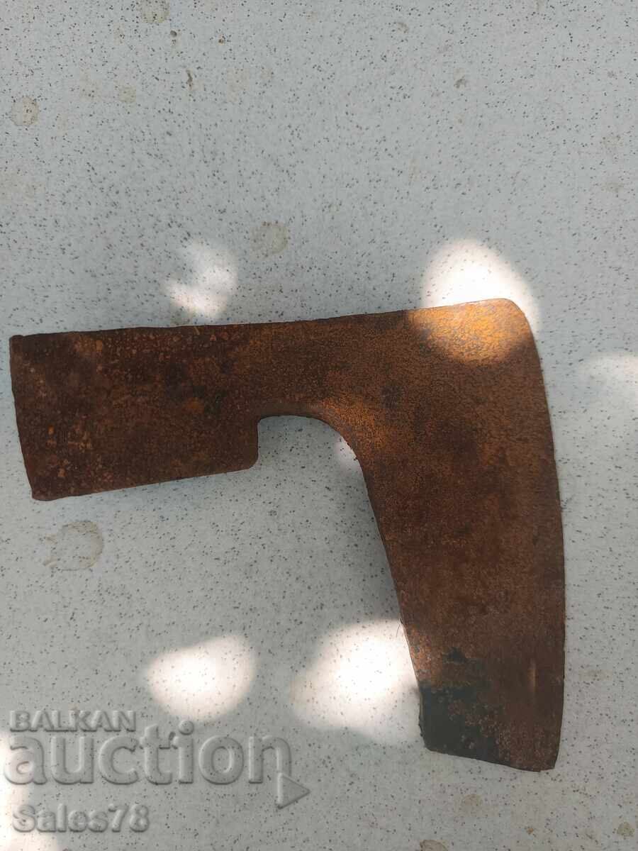 An old forged axe