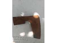 An old forged axe