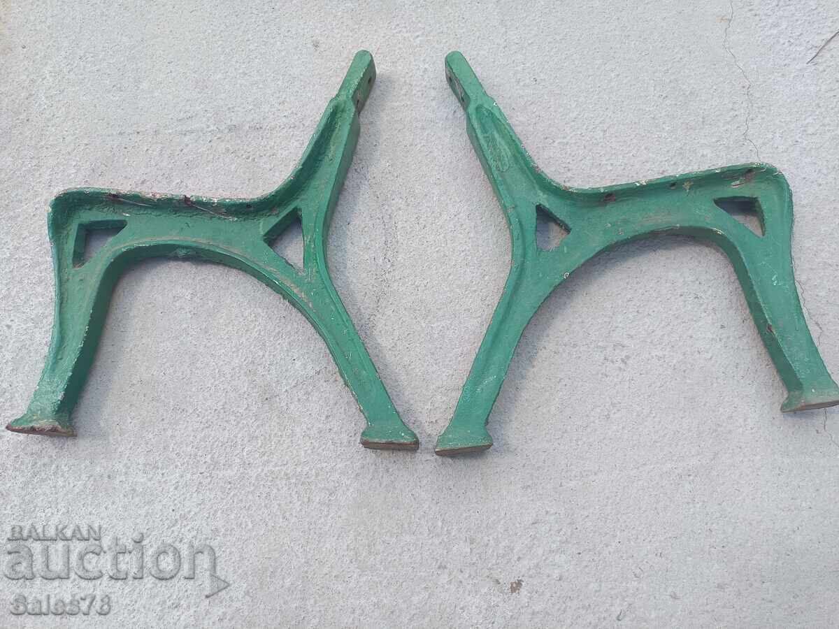 Picioare de bancă din fontă