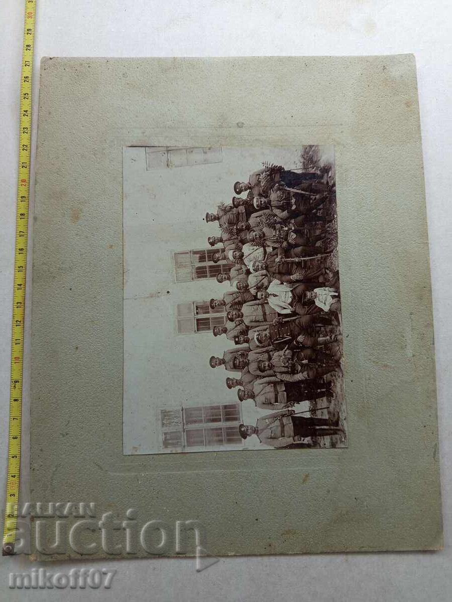 Auction  Photo cardboard photograph PSV Oryahovo