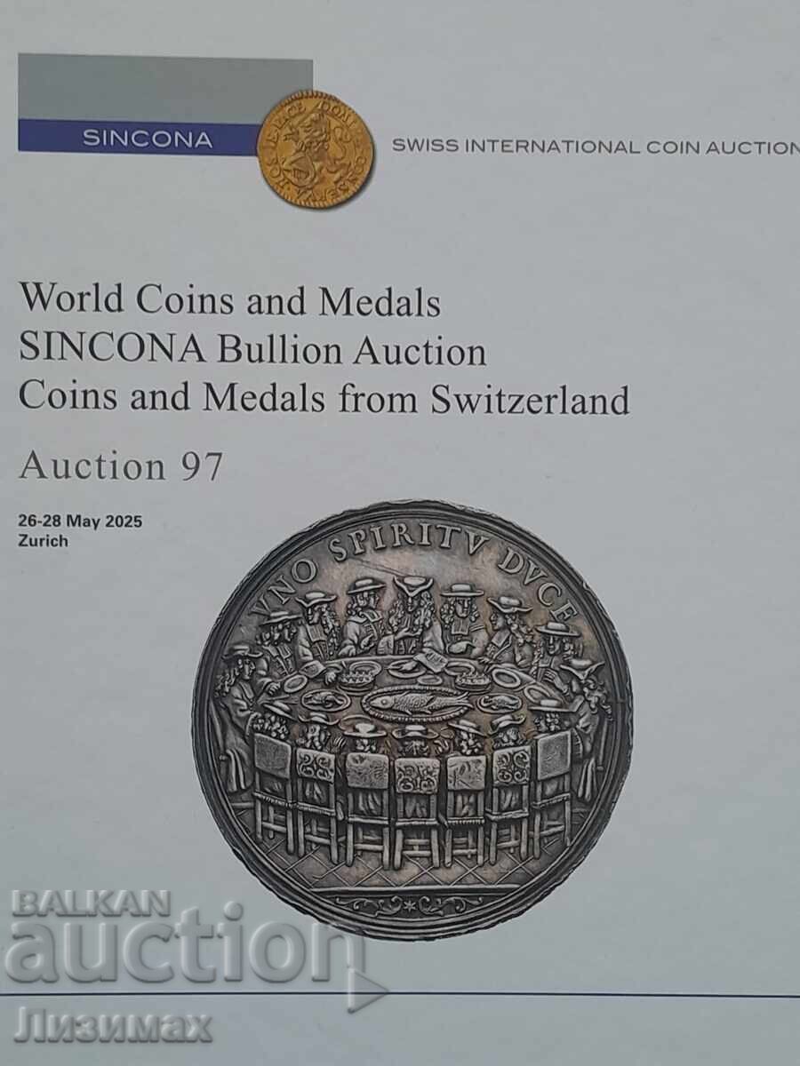 Νομίσματα και μετάλλια από την Ελβετία - 26-28 Μαΐου 2025 με τιμή 20.00 BGN | € 10.23