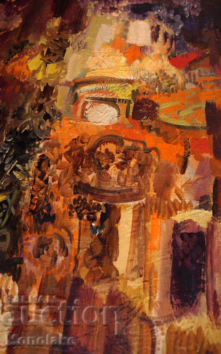 Delivery of NIKOLA MANEV (1940-2018) painting