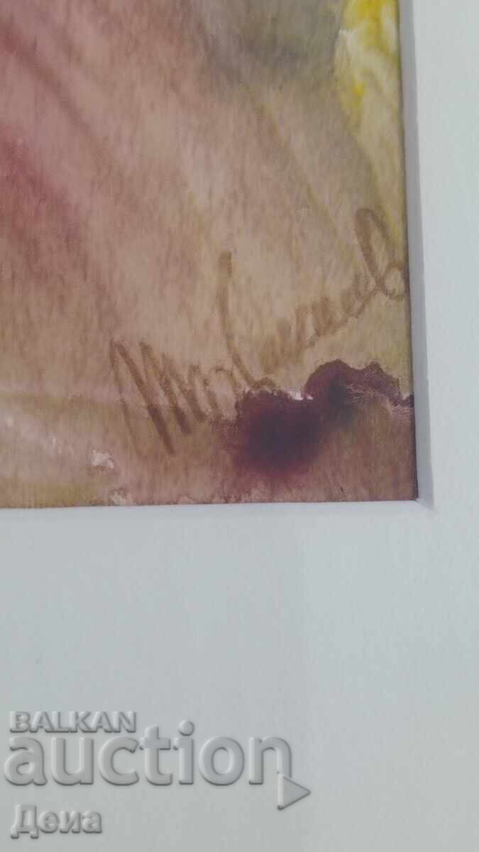 Auction  Beautiful contemporary watercolor