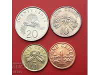 Singapore Lot of 4 Coins