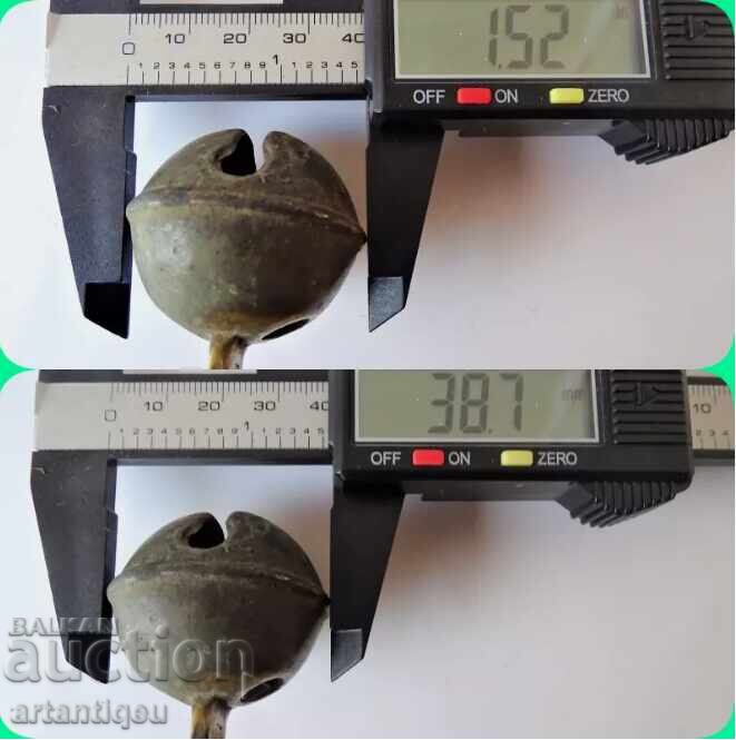 Ancient bronze bell - chime - 7