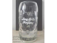 Cană veche de bere Lang Brau 1L