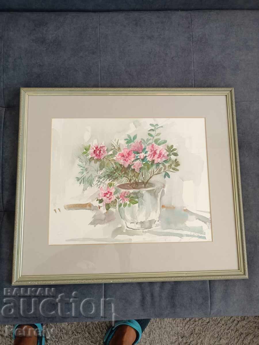 Μεγάλο ακουαρέλα με τιμή 90.00 BGN | € 46.02 Μεγάλο ακουαρέλα με τιμή 90.00 BGN | € 46.02