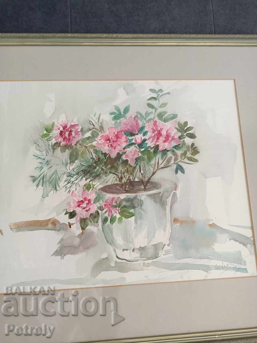 Παράδοση Μεγάλο ακουαρέλα Παράδοση Μεγάλο ακουαρέλα