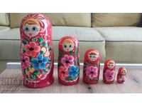 Set de matrioșka 5 bucăți pentru cunoscători