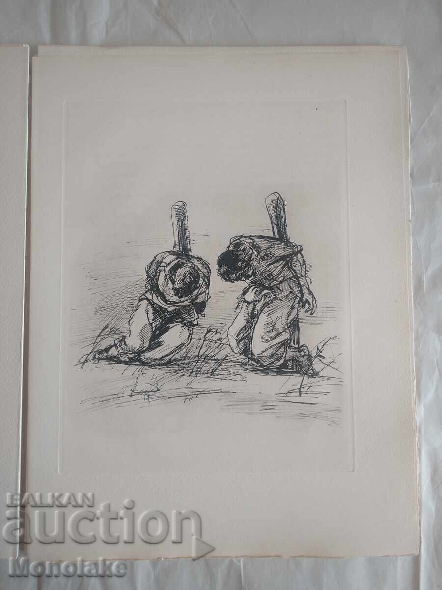 PORTRET de ILYA BECHKOV / Bogomil Rainov / Ilia Beșkov - 6