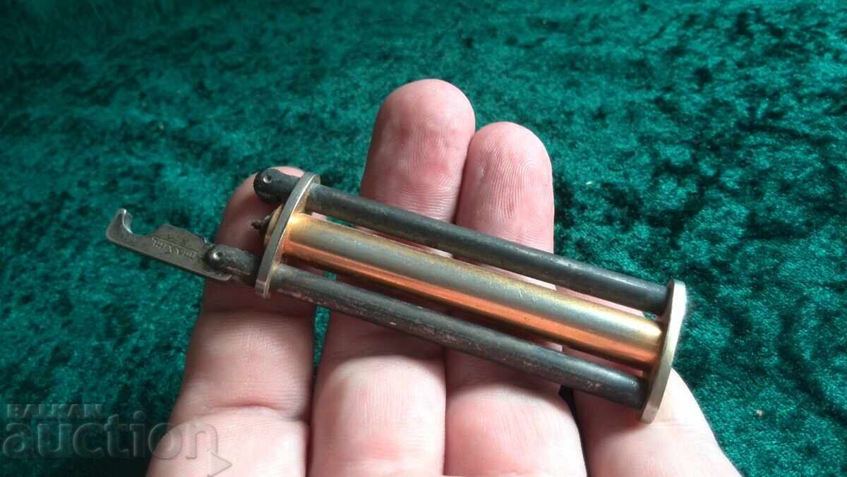 Αντίκα Αναπτήρας ** Σχεδιασμός MAXIM ** Vintage Gas Αναπτήρας F - 7