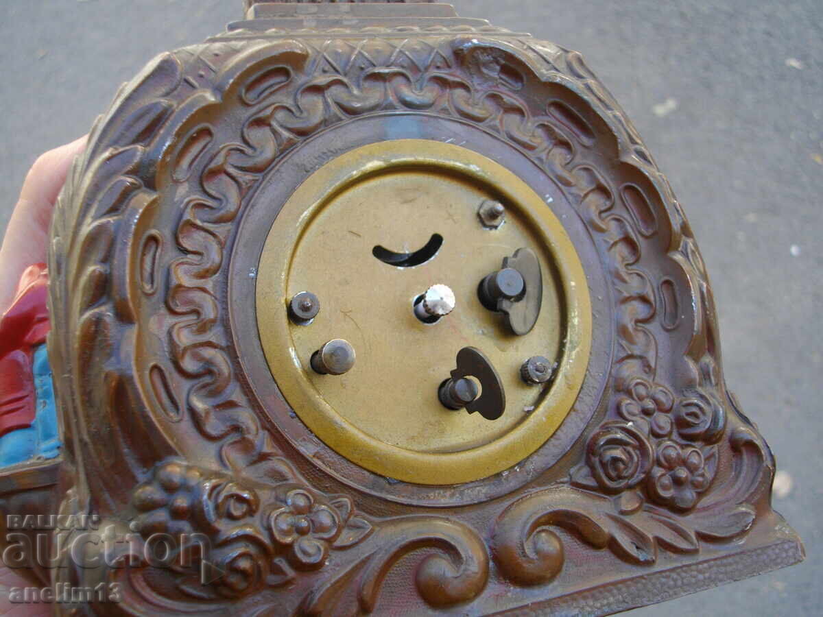 COLLECTOR'S DESK CLOCK ALARM CLOCK DWARF GERMANY - 5