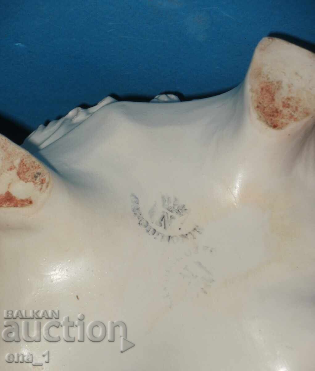 Huge preserved Italian Capodimonte porcelain pitcher - 7