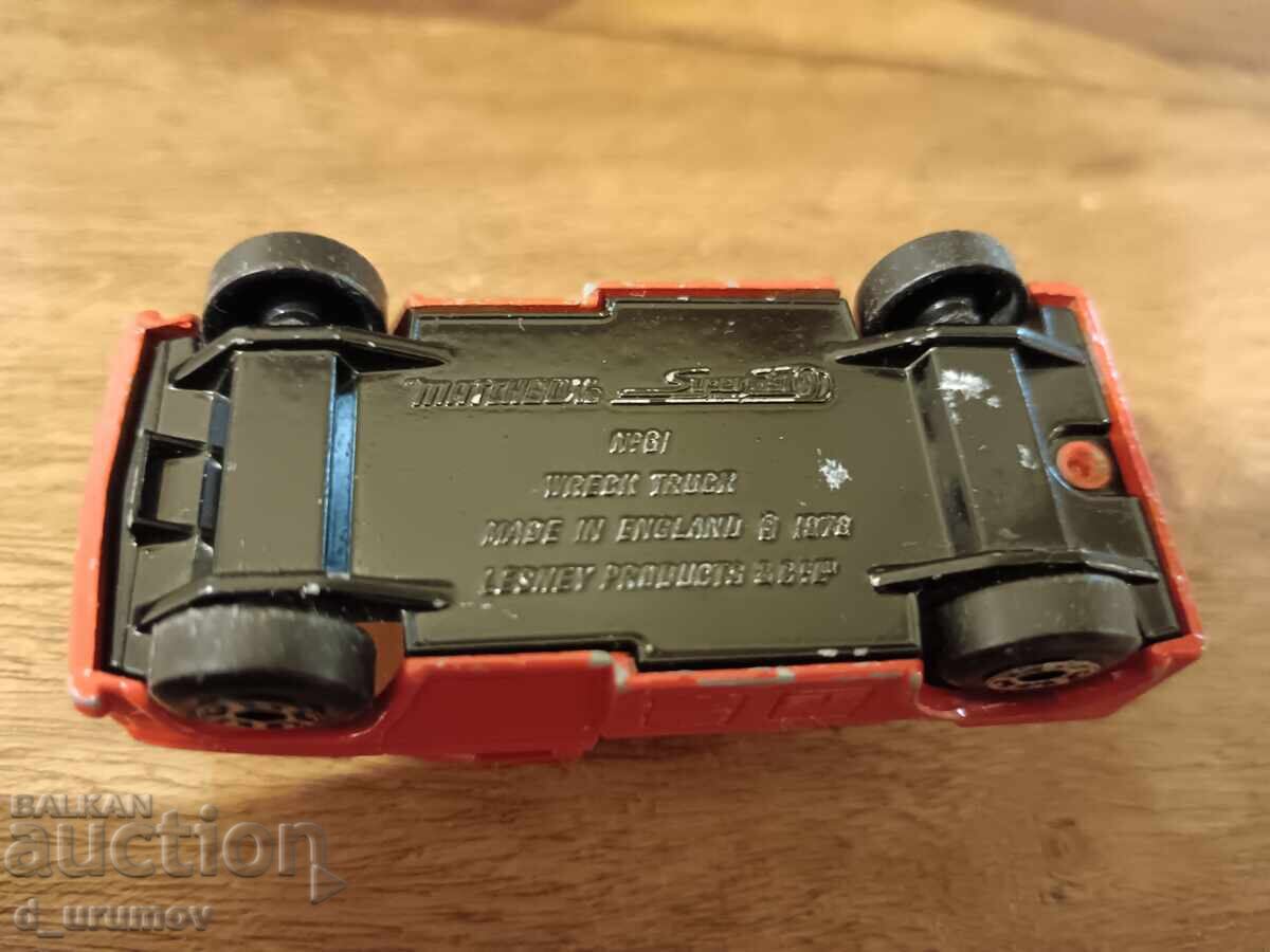 Μεταλλικό αυτοκινητάκι Matchbox - Wreck Truck - 5