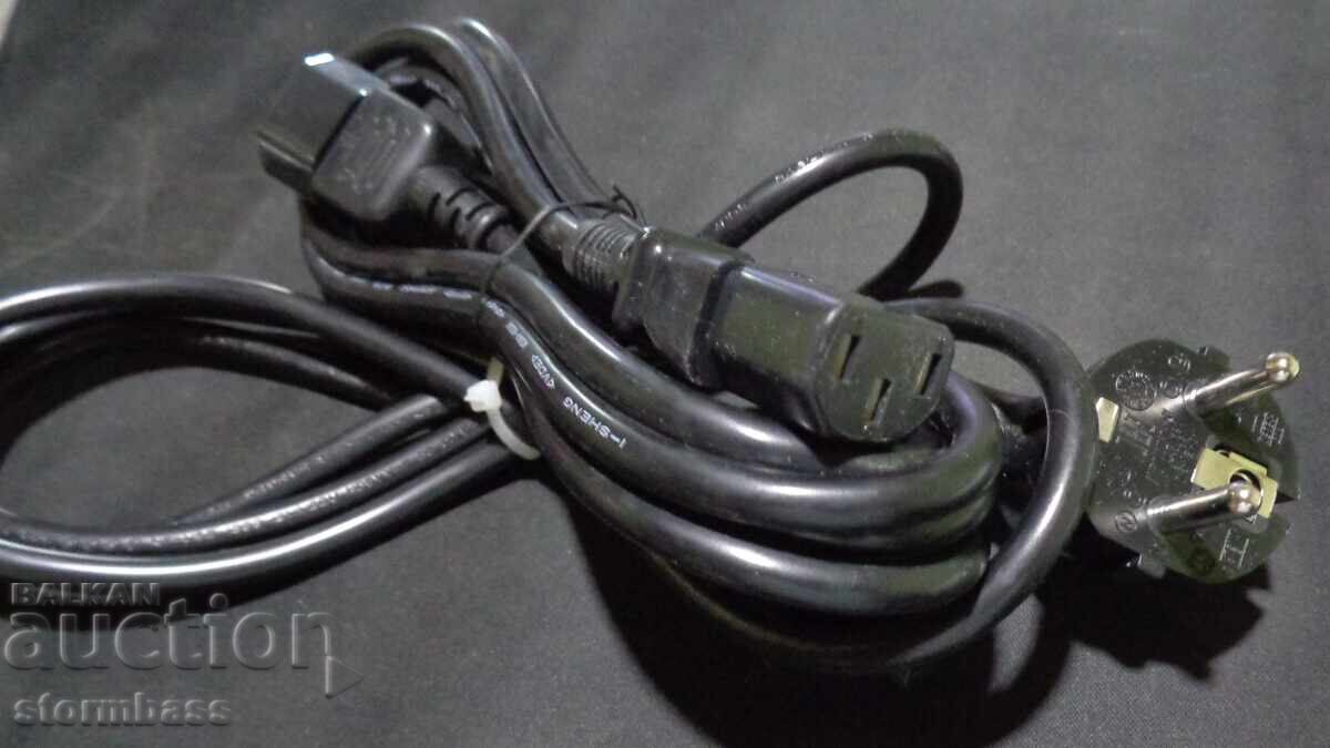 Power cable C13 C14 2 pieces lot with price 5.00 BGN | € 2.56