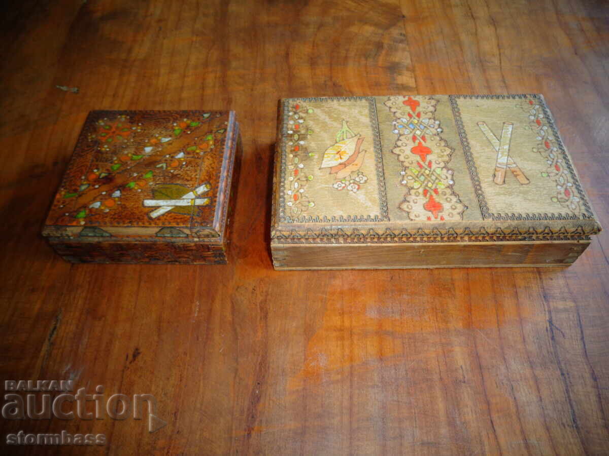 Delivery of Wooden cigarette case boxes