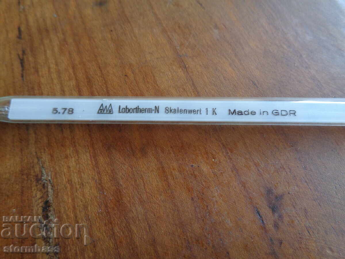 Παλιό θερμόμετρο Ανατολικής Γερμανίας 25 εκ - 5