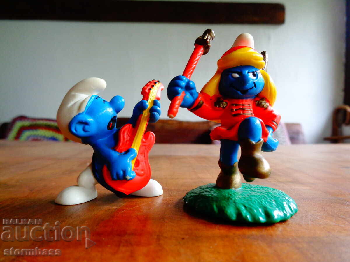 Δύο φιγούρες Στρουμφάκια - 6