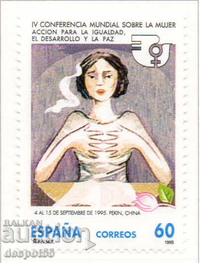 1995. Ισπανία. Διεθνές συνέδριο γυναικών, Πεκίνο