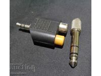 Adaptor RCA la jack audio