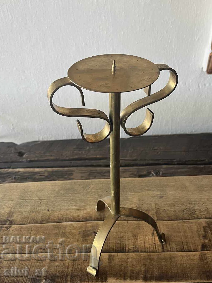 Candlestick / Brass with price 60.00 BGN | € 30.68 Candlestick / Brass with price 60.00 BGN | € 30.68