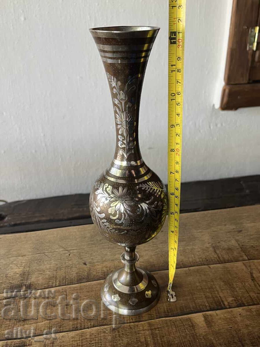 Indian vase / brass - 6 Indian vase / brass - 6