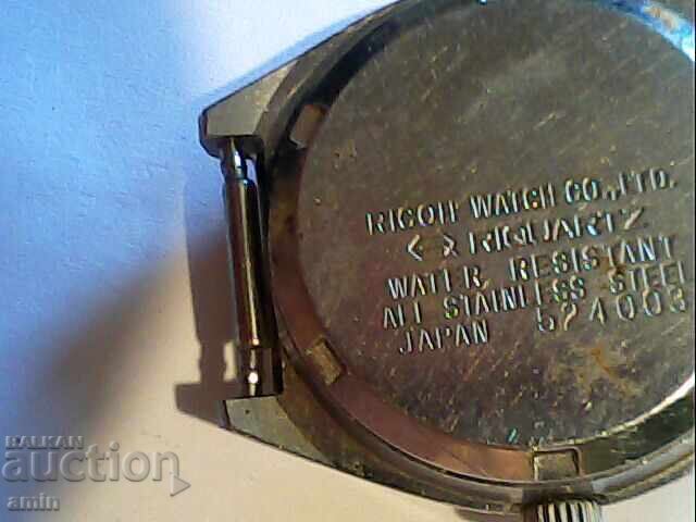 Auction  Ricoh Watch, Damaged, Doesn't Work, No Battery