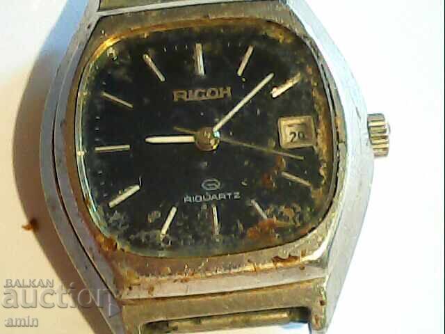 Ricoh Watch, Damaged, Doesn't Work, No Battery