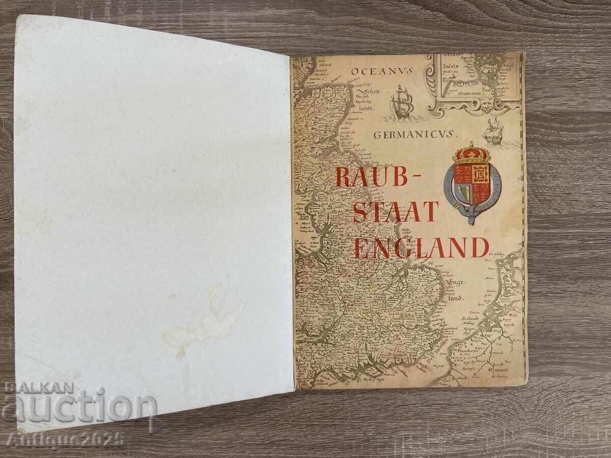 Ολοκληρωμένο άλμπουμ "Raubstaat England" με 125 αυτοκόλλητα, Γερμανία με τιμή € 50.00 | 97.79 BGN