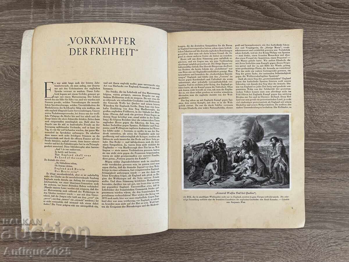 Album complet „Raubstaat England“ cu 125 de abțibilduri, Germania - 5