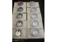 10 BGN 2008 130 DE ANI DE LA ELIBERAREA BULGARIEI