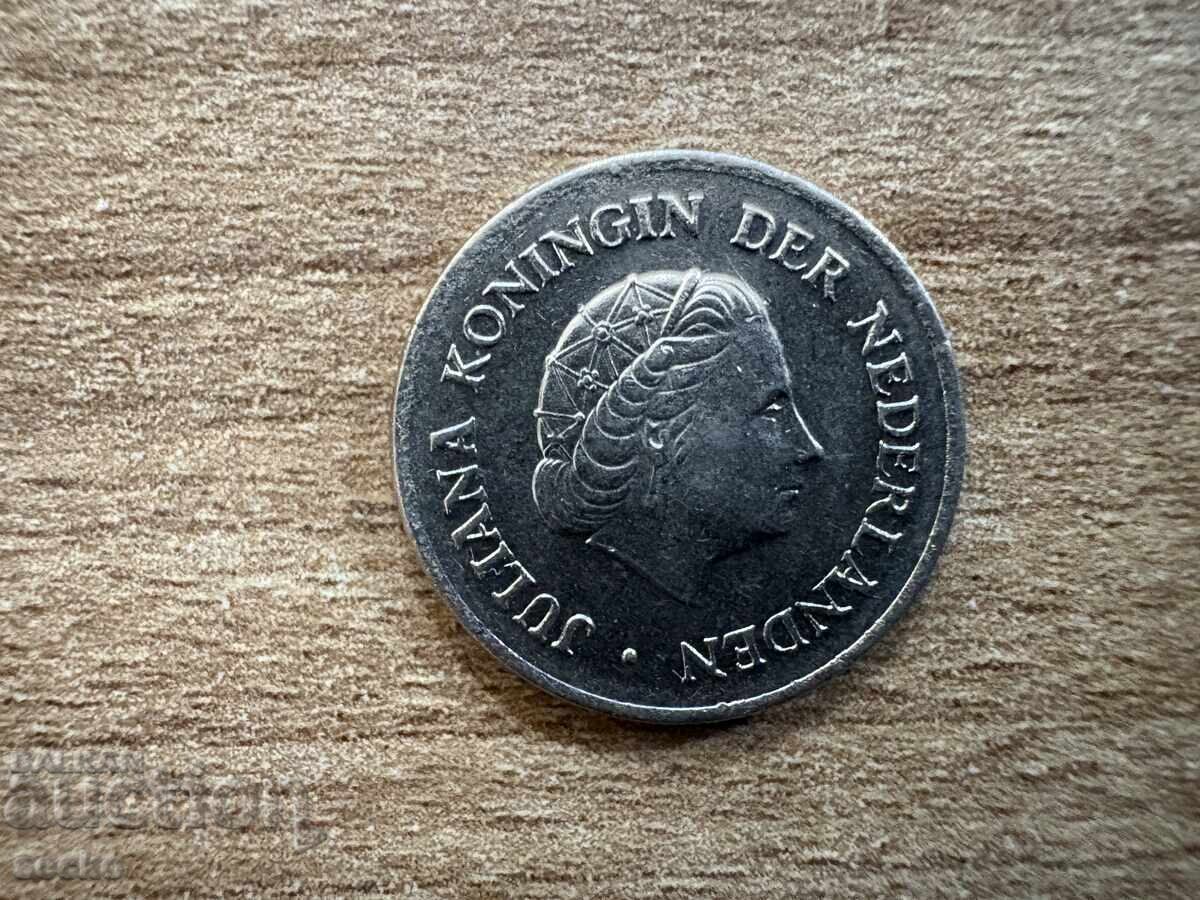 Ολλανδία - 25 λεπτά (1977) με τιμή 0.25 BGN | € 0.13