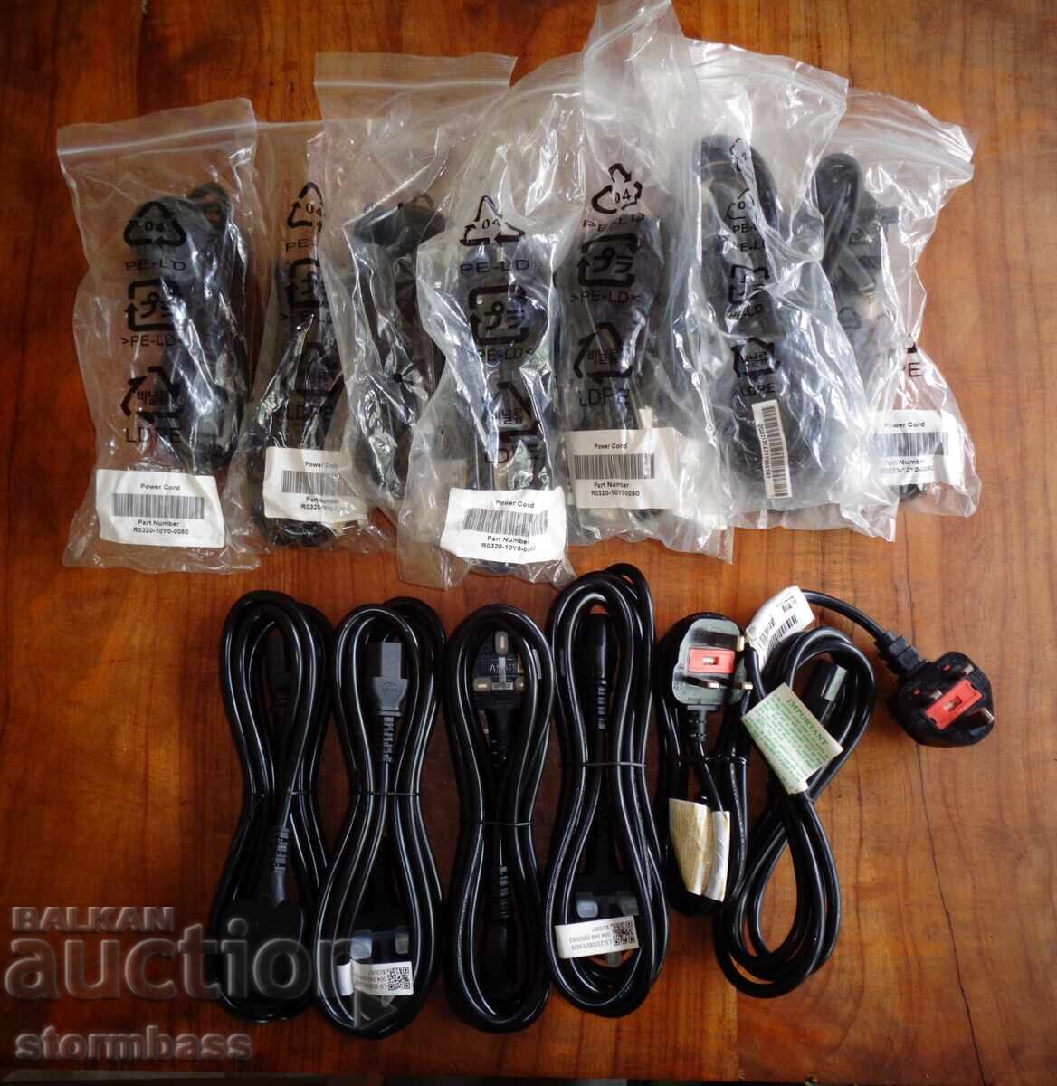 LOT 18 pieces Power cable C13 UK